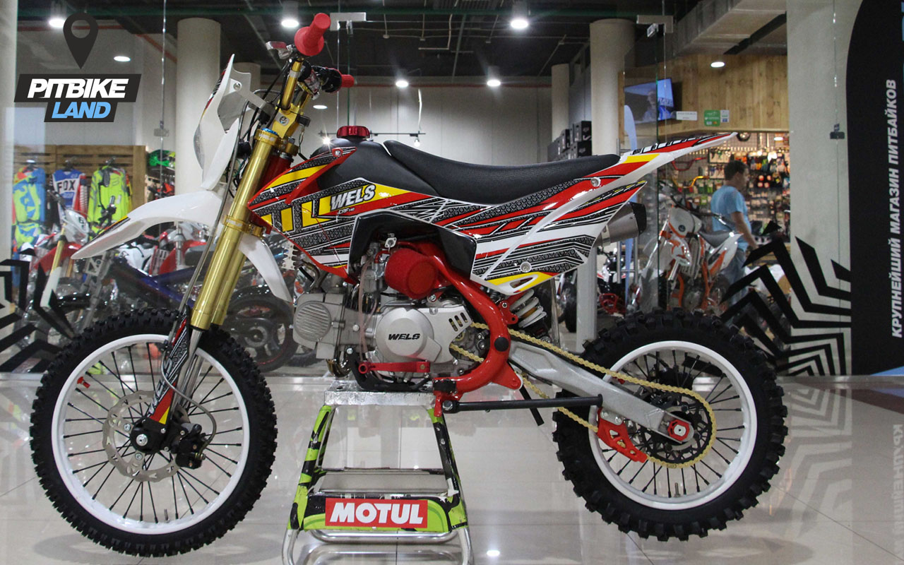 питбайк WELS CRF 140 17/14 красный