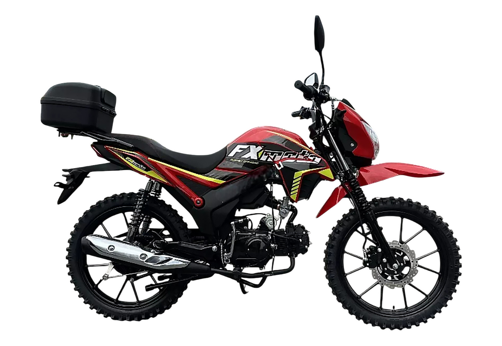 Мопед RUNNER OFF ROAD 18/18 (Красный матовый)