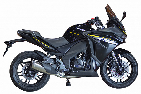 Мотоцикл Cyclone (Циклон) RG401 (SR400GS-B) 2024 ПТС Черный Мотоцикл Cyclone (Циклон) RG401 (SR400GS-B) 2024 ПТС Черный