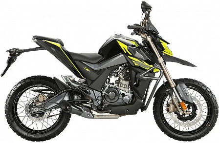 Мотоцикл Zontes (Зонтес) ZT125-U1, серебристый/желтый Мотоцикл Zontes (Зонтес) ZT125-U1, серебристый/желтый
