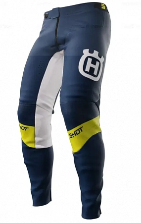 Мотоштаны мужские Shot Aerolite Le Husqvarna, Blue 2024 Мотоштаны мужские Shot Aerolite Le Husqvarna, Blue 2024