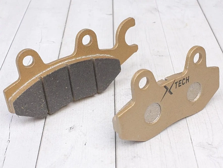 Колодки тормозные дисковые #2 X-TECH (less-metallic) медь Колодки тормозные дисковые #2 X-TECH (less-metallic) медь